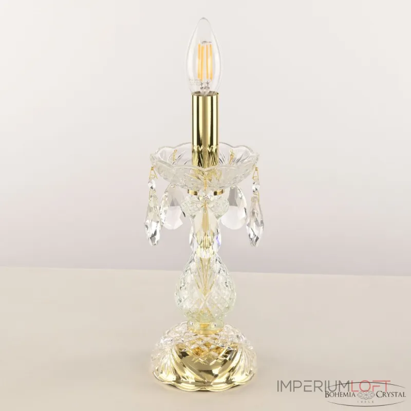 Настольная лампа Bohemia Ivele Crystal 101 101L/1-27 G от ImperiumLoft Настольная лампа Bohemia Ivele Crystal 101 101L/1-27 G от ImperiumLoft