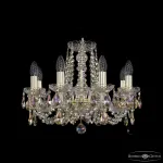 Подвесная люстра Bohemia Ivele Crystal 1402 1402/8/160 G R801