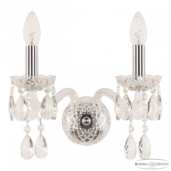 Бра Bohemia Ivele Crystal 107 107B/2/141 Ni от ImperiumLoft