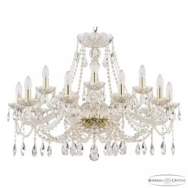 Подвесная люстра Bohemia Ivele Crystal 107 107/10+5/300 G