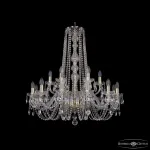 Подвесная люстра Bohemia Ivele Crystal 1402 1402/12+6/300/h-90 G