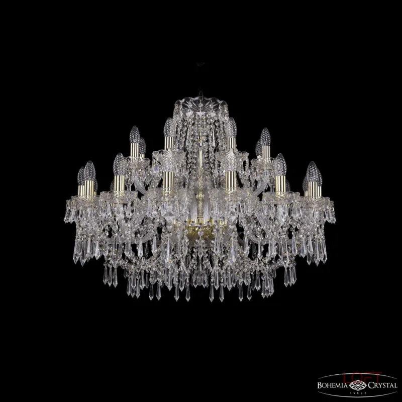 Подвесная люстра Bohemia Ivele Crystal 1403 1403/16+8/300 G