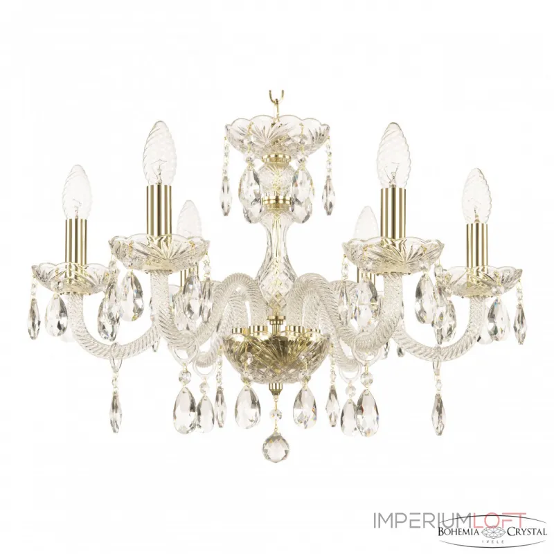Подвесная люстра Bohemia Ivele Crystal 117 117/6/195 G