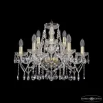 Подвесная люстра Bohemia Ivele Crystal 1413 1413/6+3/200 G