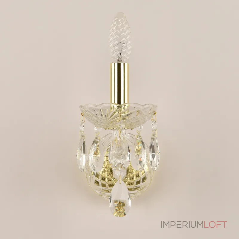 Бра Bohemia Ivele Crystal 116 116B/1/165 G Бра Bohemia Ivele Crystal 116 116B/1/165 G