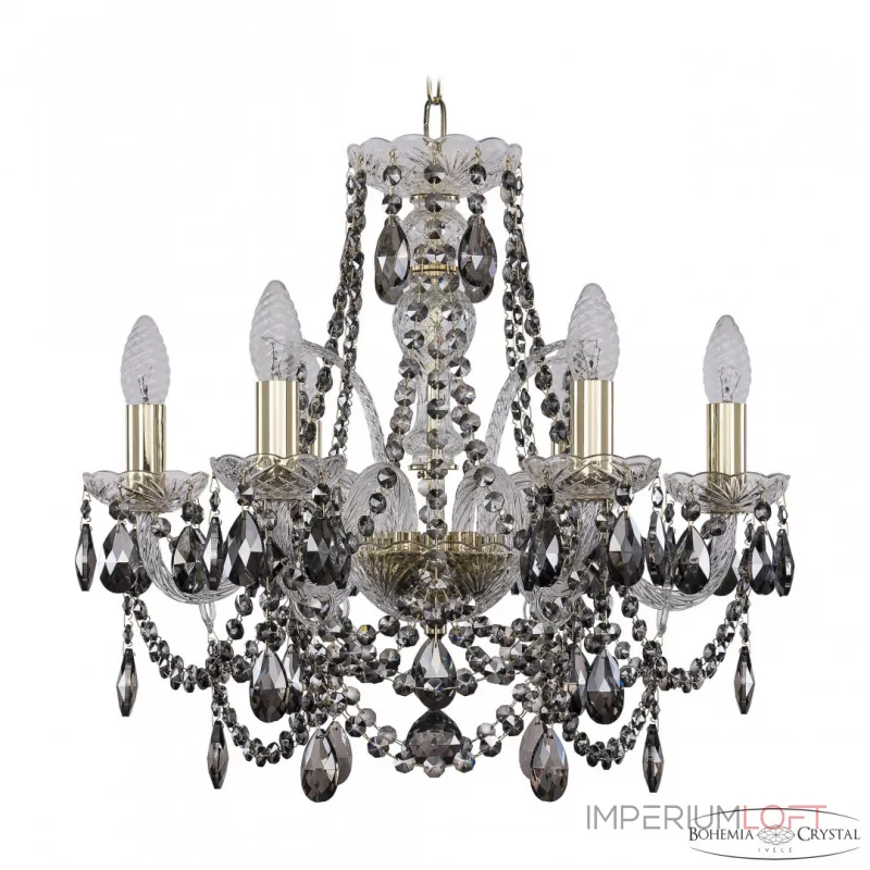 Подвесная люстра Bohemia Ivele Crystal 1411 1411/6/160 G R731 Подвесная люстра Bohemia Ivele Crystal 1411 1411/6/160 G R731