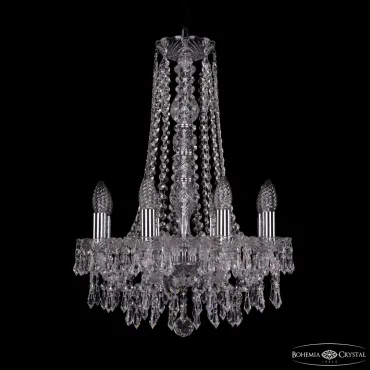 Подвесная люстра Bohemia Ivele Crystal 1403 1403/8/141/h-59 Ni Подвесная люстра Bohemia Ivele Crystal 1403 1403/8/141/h-59 Ni