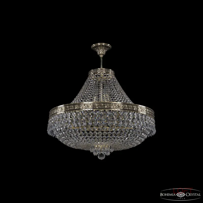 Подвесная люстра Bohemia Ivele Crystal 1927 19271/H1/60IV GB Подвесная люстра Bohemia Ivele Crystal 1927 19271/H1/60IV GB