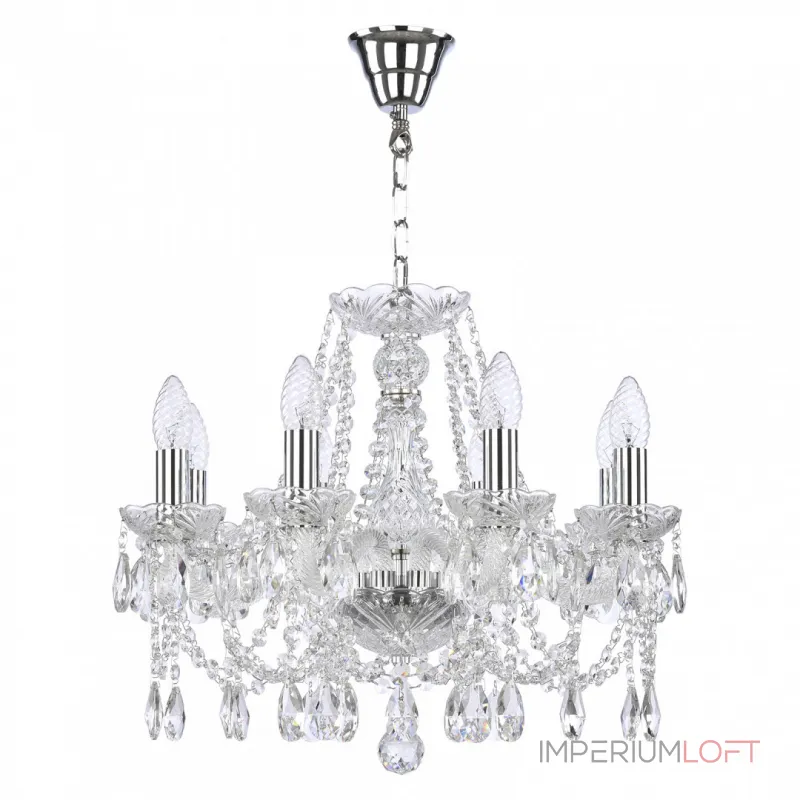 Подвесная люстра Bohemia Ivele Crystal 107 107/8/165 Ni