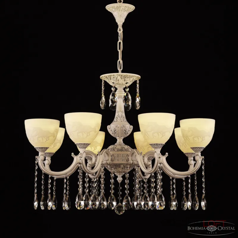 Подвесная люстра Bohemia Ivele Crystal AL7801 AL78101/8/250 A WMN P1 U Horse
