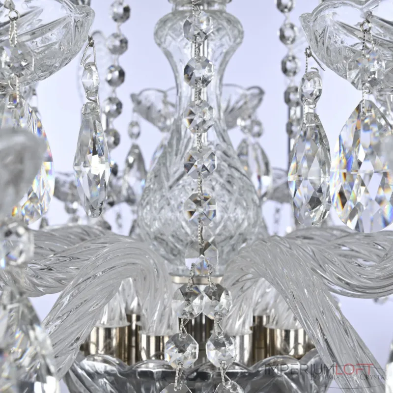 Подвесная люстра Bohemia Ivele Crystal 119 119/10+5/240 Ni Подвесная люстра Bohemia Ivele Crystal 119 119/10+5/240 Ni