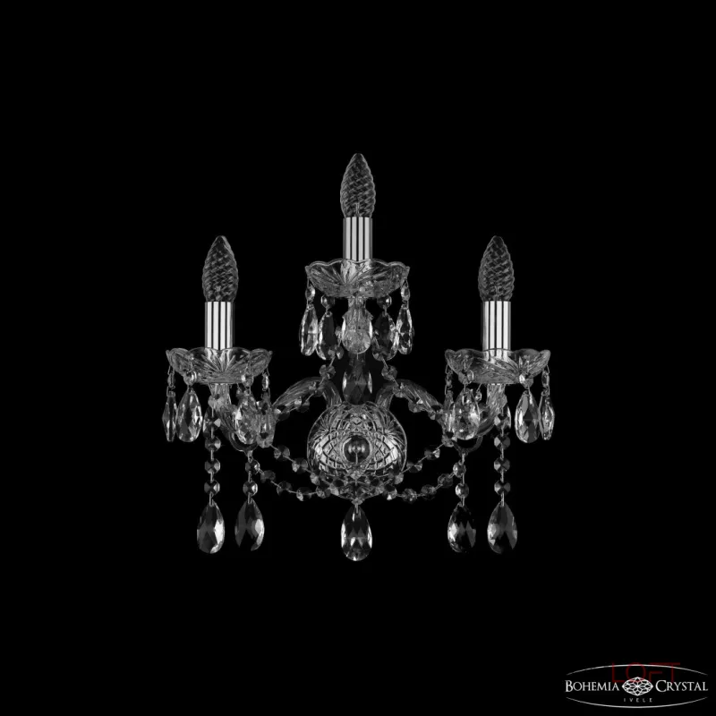 Бра Bohemia Ivele Crystal 1413 1413B/2+1/165 Ni