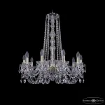 Подвесная люстра Bohemia Ivele Crystal 1402 1402/10/240/h-73 G