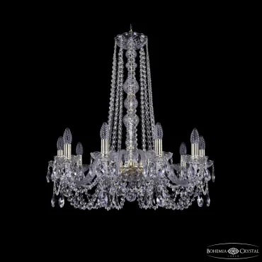 Подвесная люстра Bohemia Ivele Crystal 1402 1402/10/240/h-73 G Подвесная люстра Bohemia Ivele Crystal 1402 1402/10/240/h-73 G