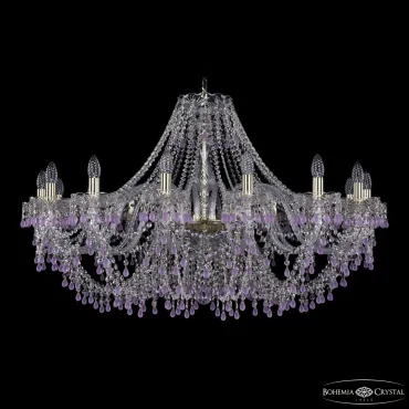 Подвесная люстра Bohemia Ivele Crystal 1410 1410/16/400 G V7010 Подвесная люстра Bohemia Ivele Crystal 1410 1410/16/400 G V7010