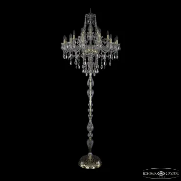 Торшер Bohemia Ivele Crystal 1415 1415T1/12+6+3/300-225 G