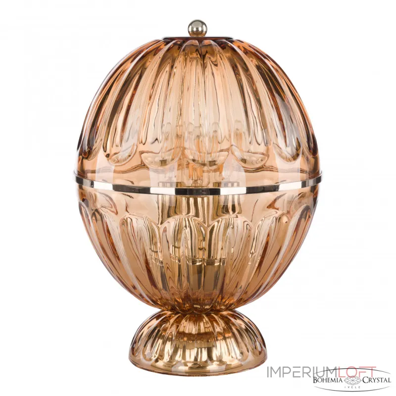 Настольная лампа Bohemia Ivele Crystal 5480 5480L/22 G Amber/M-1H Настольная лампа Bohemia Ivele Crystal 5480 5480L/22 G Amber/M-1H
