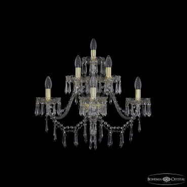 Бра Bohemia Ivele Crystal 1403 1403B/3+2+1/240/XL G