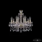 Подвесная люстра Bohemia Ivele Crystal 1413 1413/8/165 G tube