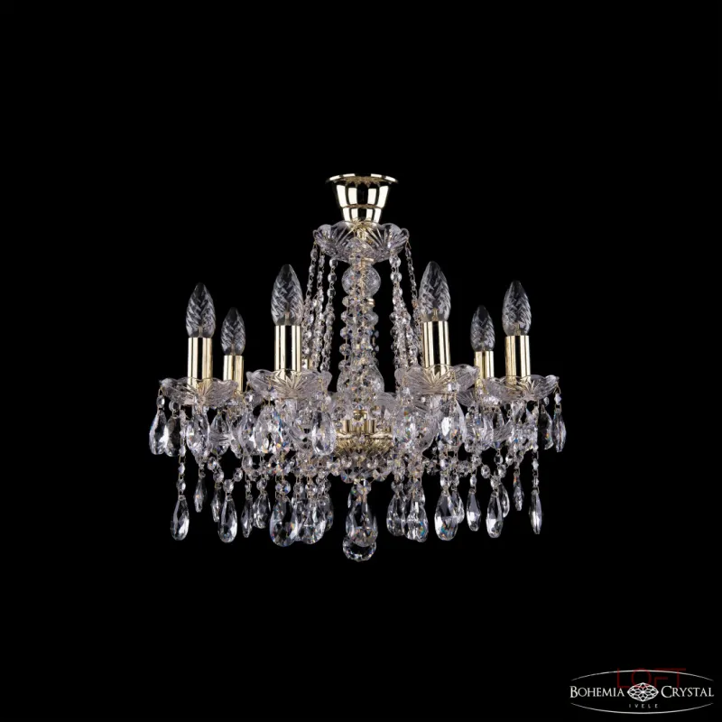 Подвесная люстра Bohemia Ivele Crystal 1413 1413/8/165 G tube Подвесная люстра Bohemia Ivele Crystal 1413 1413/8/165 G tube