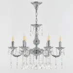 Подвесная люстра Bohemia Ivele Crystal AL7801 AL78101/6/175 A Ni