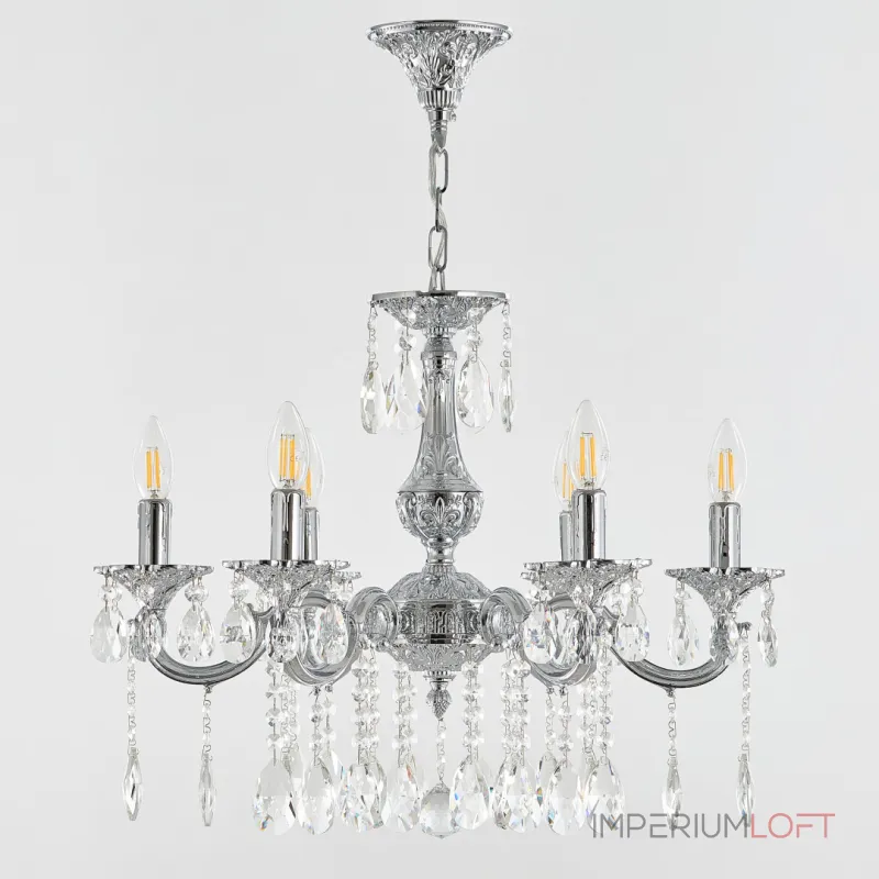 Подвесная люстра Bohemia Ivele Crystal AL7801 AL78101/6/175 A Ni