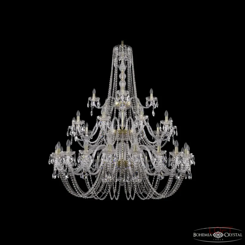 Подвесная люстра Bohemia Ivele Crystal 1402 1402/20+10+5/530/3d G