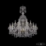 Подвесная люстра Bohemia Ivele Crystal 1403 1403/12+6/300/XL-95 G