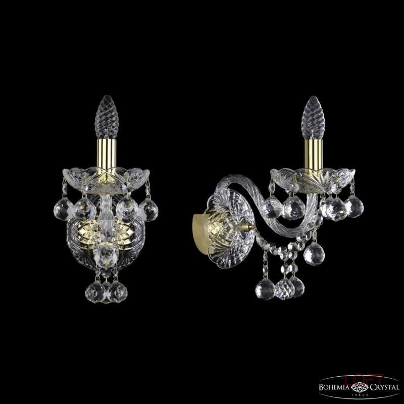 Бра Bohemia Ivele Crystal 1409 1409B/1/160/XL G Бра Bohemia Ivele Crystal 1409 1409B/1/160/XL G