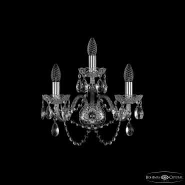 Бра Bohemia Ivele Crystal 1402 1402B/2+1/160 Ni