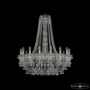 Подвесная люстра Bohemia Ivele Crystal 1409 1409/16/360/h-96 Pa