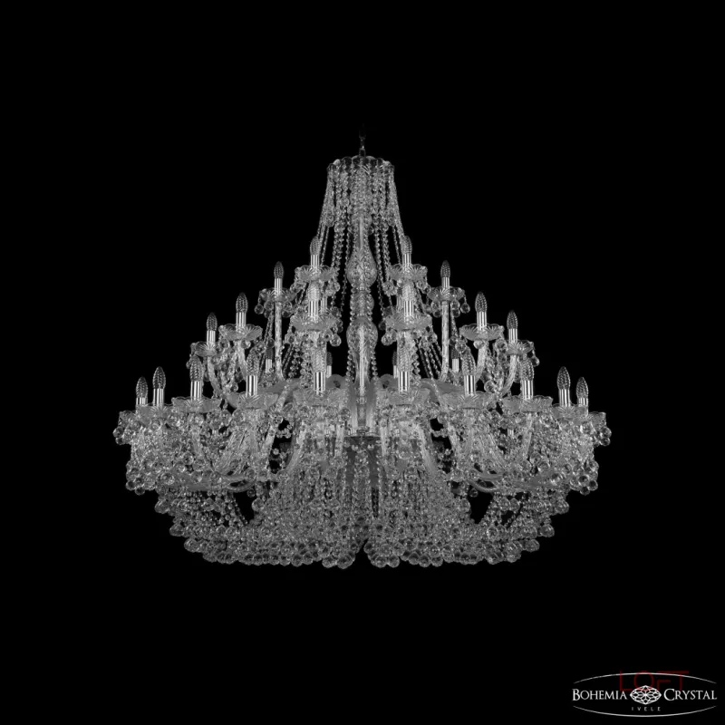 Подвесная люстра Bohemia Ivele Crystal 1409 1409/24+12+6/530 Ni Подвесная люстра Bohemia Ivele Crystal 1409 1409/24+12+6/530 Ni