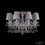 Подвесная люстра Bohemia Ivele Crystal 1413 1413/8/200 Ni Balls SH24