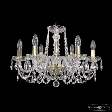 Подвесная люстра Bohemia Ivele Crystal 1402 1402/6/195 G Подвесная люстра Bohemia Ivele Crystal 1402 1402/6/195 G