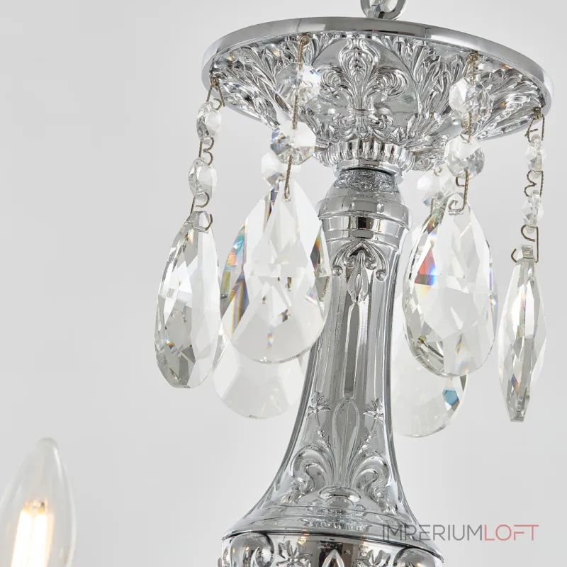 Подвесная люстра Bohemia Ivele Crystal AL7801 AL78101/6/175 A Ni