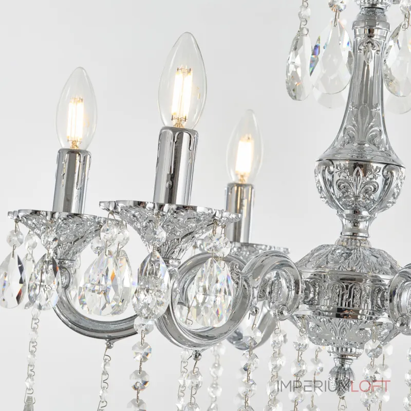 Подвесная люстра Bohemia Ivele Crystal AL7801 AL78101/6/175 A Ni