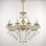 Подвесная люстра Bohemia Ivele Crystal AL7901 AL79101/10/250 B GW