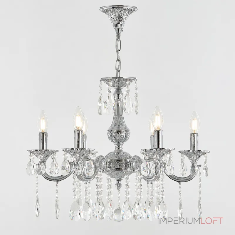 Подвесная люстра Bohemia Ivele Crystal AL7801 AL78101/6/175 A Ni