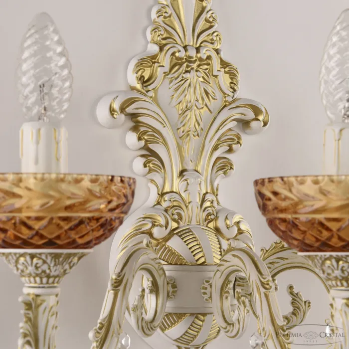 Бра Bohemia Ivele Crystal AL7901 AL7901B15/3/175 A WMG P Amber/M-1F от ImperiumLoft