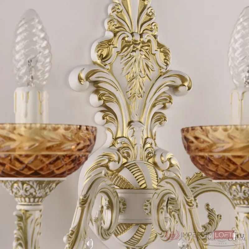 Бра Bohemia Ivele Crystal AL7901 AL7901B15/3/175 A WMG P Amber/M-1F от ImperiumLoft