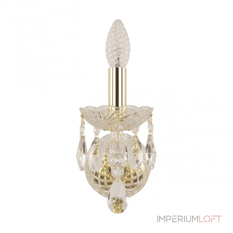 Бра Bohemia Ivele Crystal 116 116B/1/165 G Бра Bohemia Ivele Crystal 116 116B/1/165 G