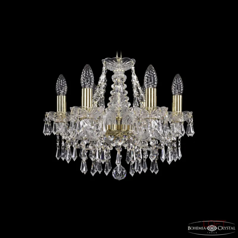Подвесная люстра Bohemia Ivele Crystal 1403 1403/6/141 G