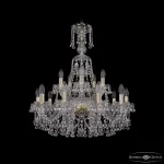 Подвесная люстра Bohemia Ivele Crystal 1409 1409/10+5/240/XL-77 G