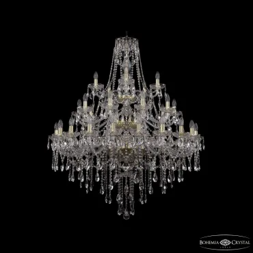 Подвесная люстра Bohemia Ivele Crystal 1415 1415/20+10+5/400/3d Ni
