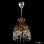 Подвесной светильник Bohemia Ivele Crystal 5478 5478/22 G Amber/M-1F Drops