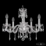 Подвесная люстра Bohemia Ivele Crystal 117 117/5/165 Ni