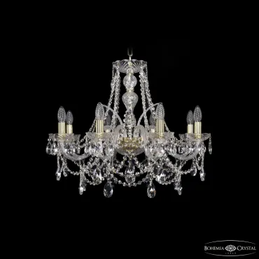 Подвесная люстра Bohemia Ivele Crystal 1411 1411/8/240 G