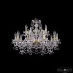 Подвесная люстра Bohemia Ivele Crystal 1411 1411/10+5/240 G Balls