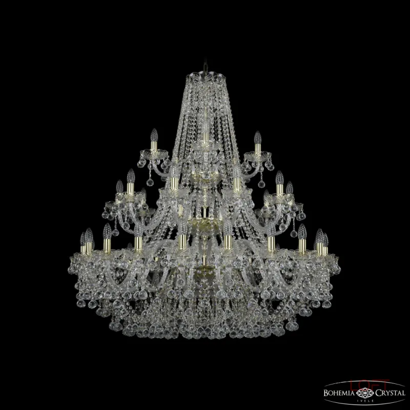 Подвесная люстра Bohemia Ivele Crystal 1409 1409/20+10+5/400/3d G Подвесная люстра Bohemia Ivele Crystal 1409 1409/20+10+5/400/3d G