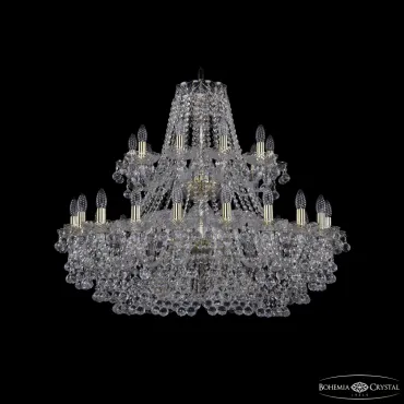 Подвесная люстра Bohemia Ivele Crystal 1409 1409/20+10/360/2d G